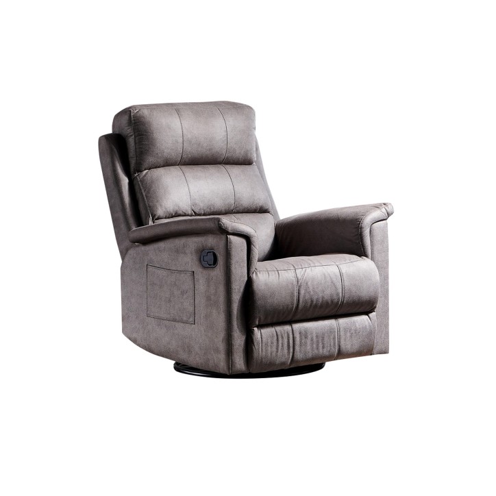 Sillón reclinable Joyful TV gris