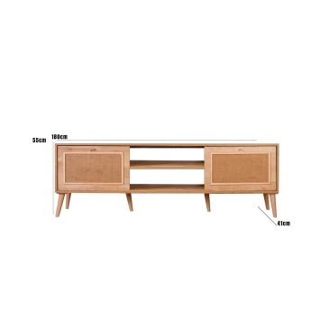 Mueble TV Jüt 180 roble - 998VOW1161