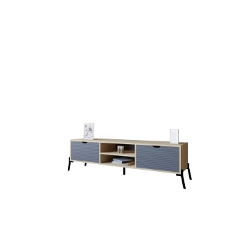 Mueble TV Nost zafiro roble antracita - 835PUQ3079