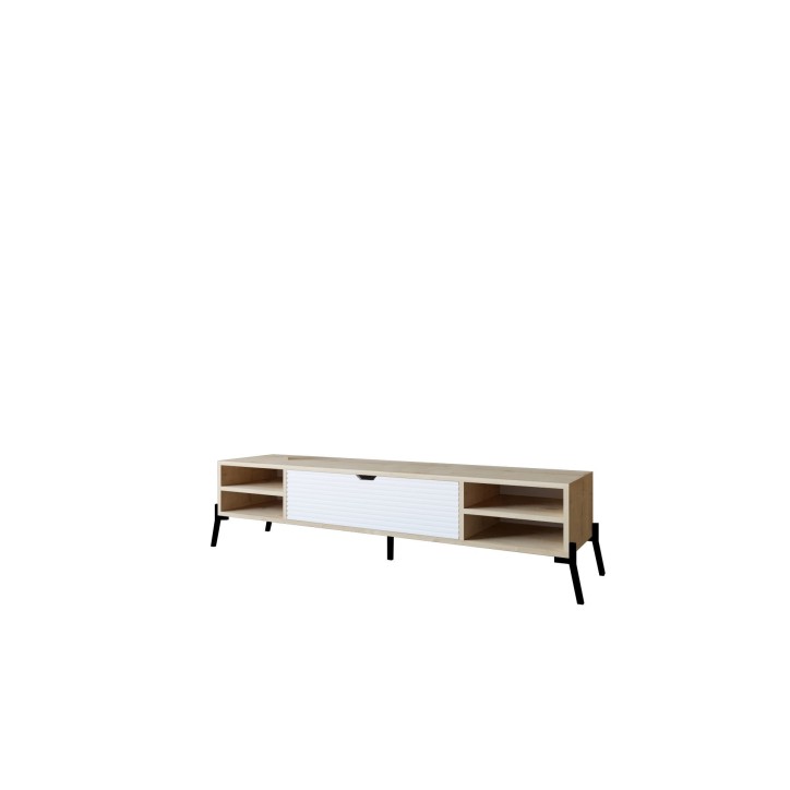 Mueble TV Santa zafiro roble blanco