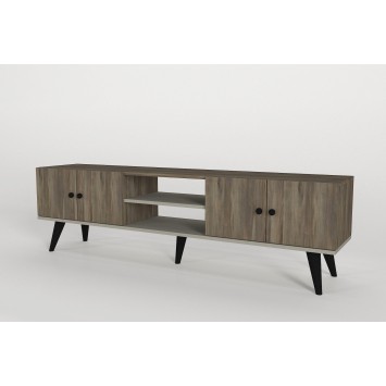 Mueble TV con estante Dalia nogal - 804TRH3082