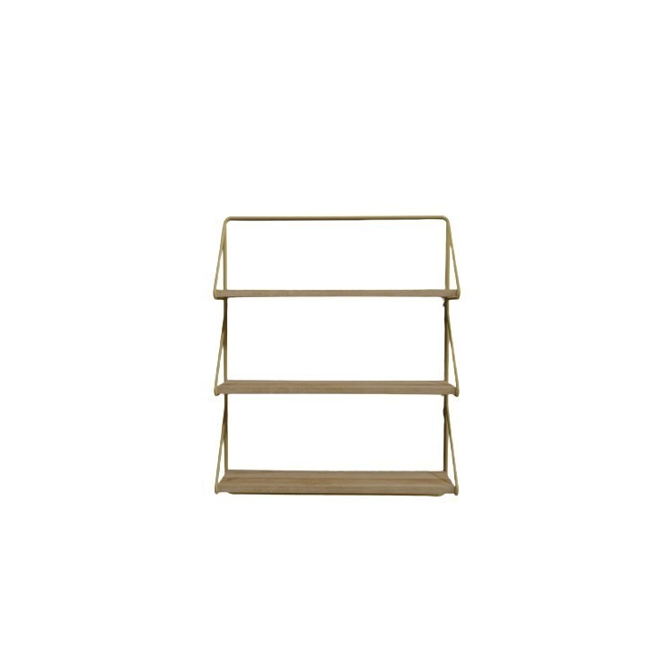 Estante de pared Dortmund L2058 roble oro