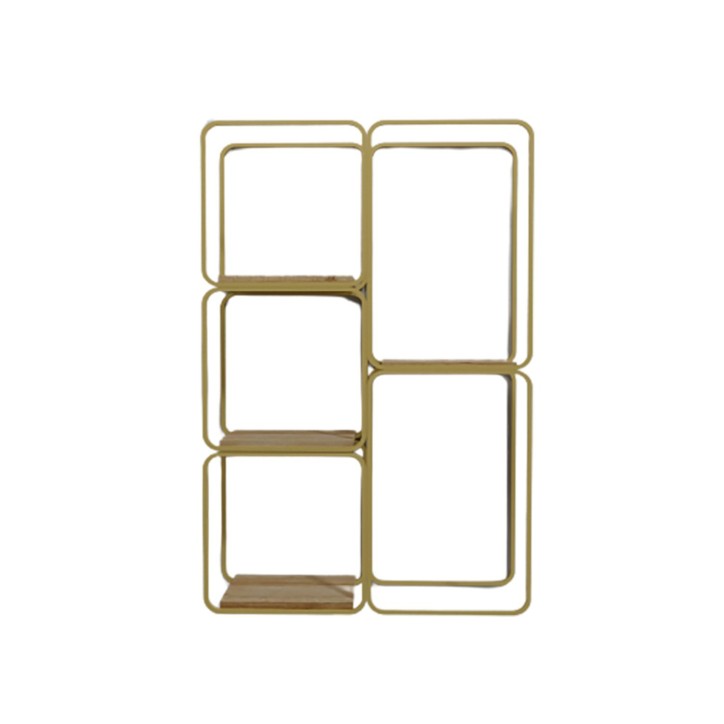 Estante de pared Duisburg L2059 roble oro