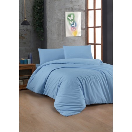 Juego ropa de cama Ranforce King Light Blue azul claro