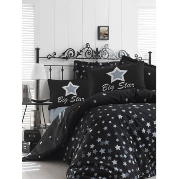 Juego ropa de cama Super King WhiteStar  blanco negro