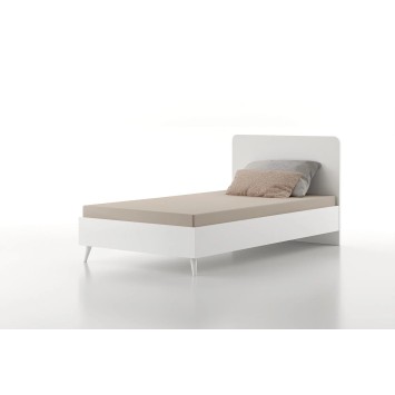 Somier individual Lavinia 107 Blanco - 125GLN1106