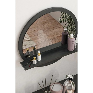 Espejo decorativo Kp-An Antracita - 295FLR1103