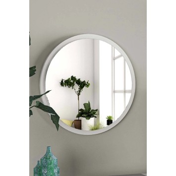 Espejo decorativo Mv-W Blanco - 295FLR1106