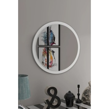 Espejo decorativo Mv-W Blanco - 295FLR1106