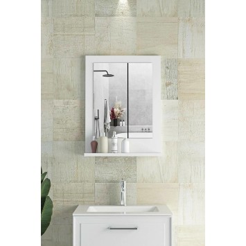 Espejo decorativo Gl-W Blanco - 295FLR1112