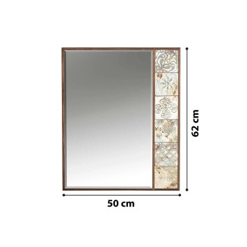 Espejo decorativo Hn1-Bv Nogal Beige - 295FLR1158