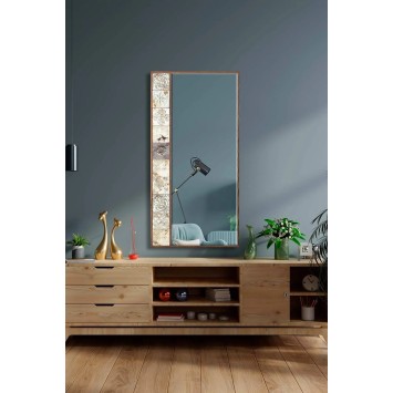 Espejo decorativo Hn2-Bv Nogal Beige - 295FLR1171